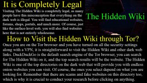 What You Should Know About the Hidden Wiki