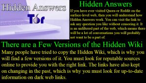 Hidden Answers