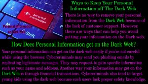 Ways to Keep Your Personal Information off The Dark Web