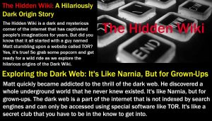 Exploring the Dark Web- It's Like Narnia, But for Grown-Ups